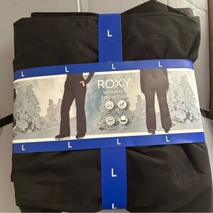Roxy Women's Black Snow Pants Large